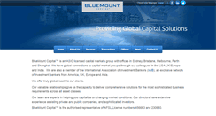 Desktop Screenshot of bluemountcapital.com