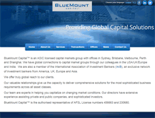 Tablet Screenshot of bluemountcapital.com